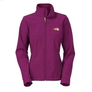 The North Face Purple Apex Bionic Zip Up Jacket